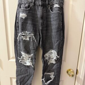 American Eagle Outfitters Disney  Charcoal Denim pants